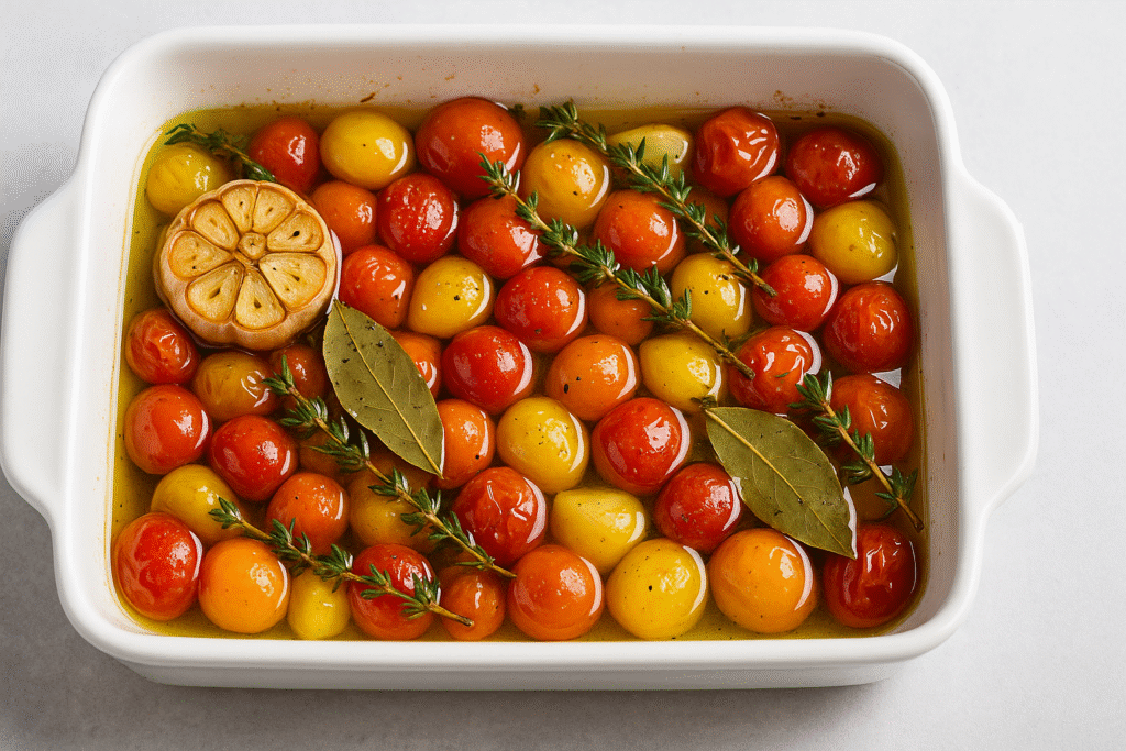 kirsstomati confit