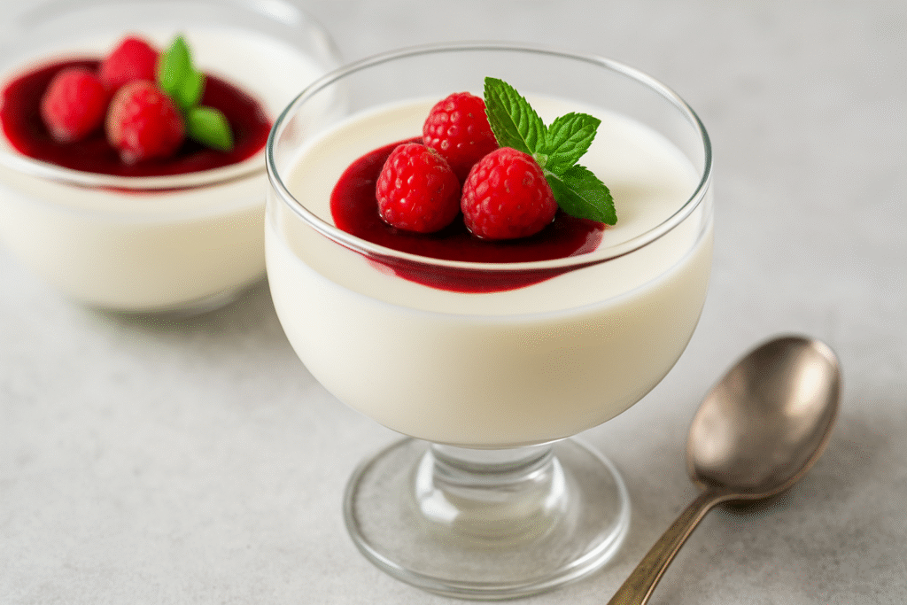 panna cotta retsept panna cotta retsept
