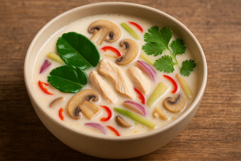 tom kha gai tai kookose-kanasupp