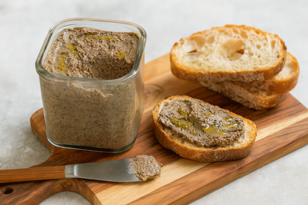 vegan faux gras ehk täistaimne pasteet