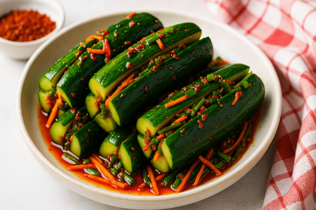 Korea kurgi-kimchi (Oi-sobagi) Korea kurgi-kimchi (Oi-sobagi)